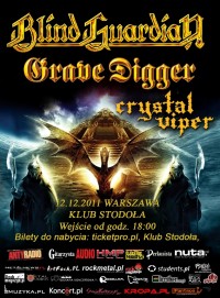 BLIND GUARDIAN na jedynym koncercie w Polsce!