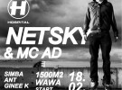 Netsky + MC AD w Warszawie