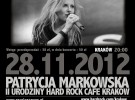 Granie Na Żywo - Patrycja Markowska II Urodziny Hard Rock Cafe Kraków