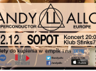 ANDY ALLO @ Sfinks700, Sopot || 12.12